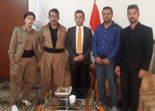 سەردانی هەی٠۸ەتی باڵای یەکیەتی لاوانی پارتی دیموکراتی کوردستان، پارێزگای سلێمانی لە رێ