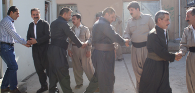 لەبنکەی سەرکردایەتی سازمانی خەبات پێشوازی لە میوانانی جێژن کرا
